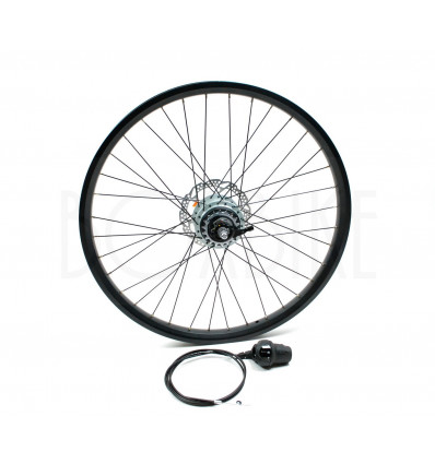 26" bakhjul - Shimano Nexus 8 - komplett med bromsskiva