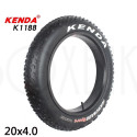 20" KENDA Krusade Sport fatbike dæk - 20x4.0