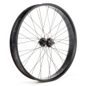 20" fatbike forhjul - 80mm sort fælg