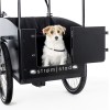 Hundlucka svart / ljusbrun till STD plus4 lådcykel - 2024-