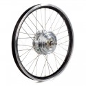 Elcykel kit - Bafang 250W navmotor - 20" forhjul - sort fælg
