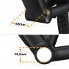 Elcykel kit - Bafang BBS02 500W mittmotor - 68mm