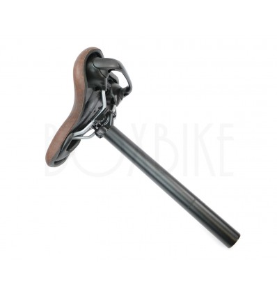 Sadelpind til STD plus4 ladcykel - Ø 33,9mm / 350mm sort 299 DKK