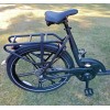 26" alu baghjul til ladcykel - 30mm sort fælg