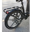 26" alu baghjul til ladcykel - 30mm sort fælg