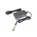 +24V oplader elcykel batteri - XLR 3-pin - 2A